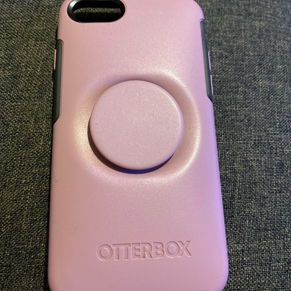 iPhone 8 otter + pop Symmetry series otterbox case (colour: Mauveolous)